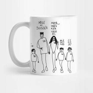 Aelle of Sussex and Family Mug